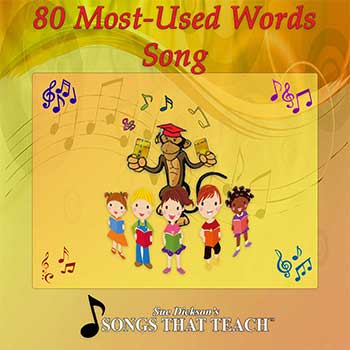 80 Most-Used Words Song
